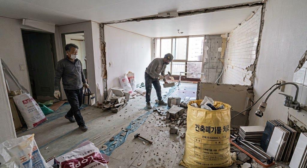 순삭철거 안전·품질관리 현장